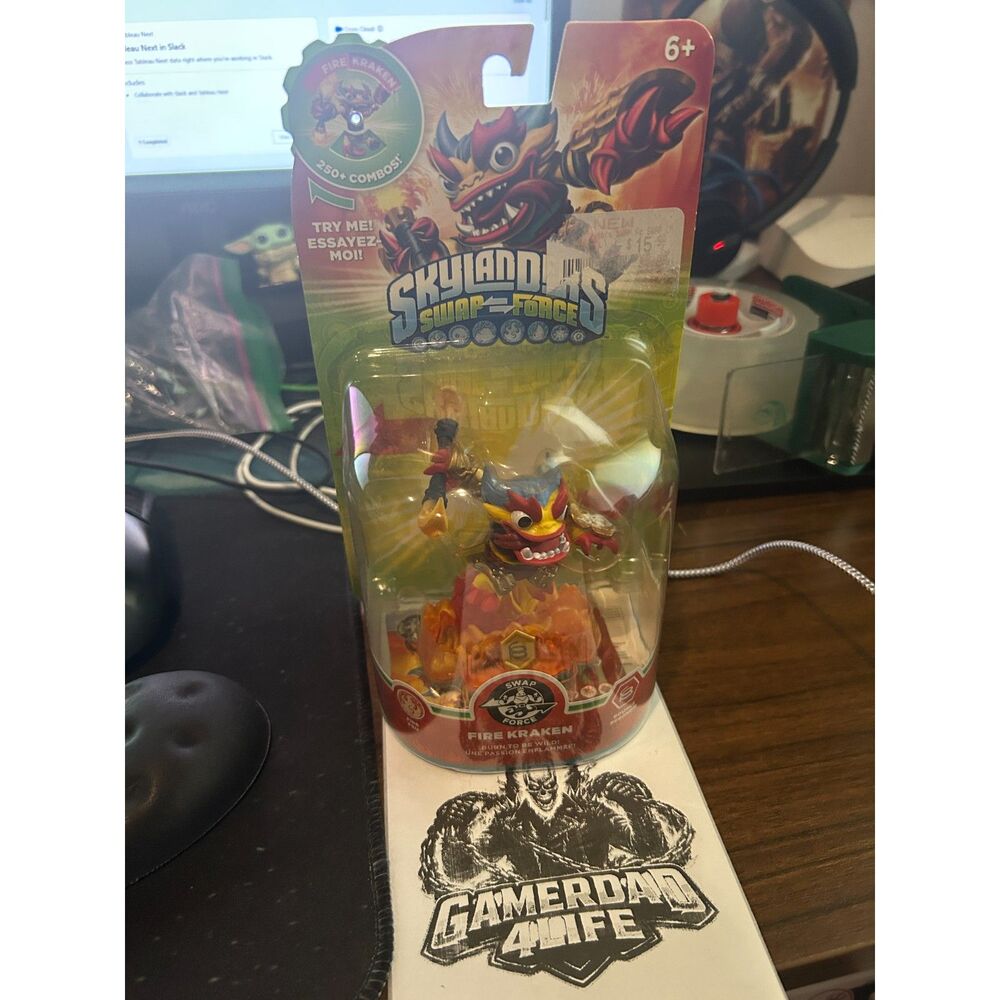 Skylanders Swap Force - Swapper Fire Kraken (Boxed)